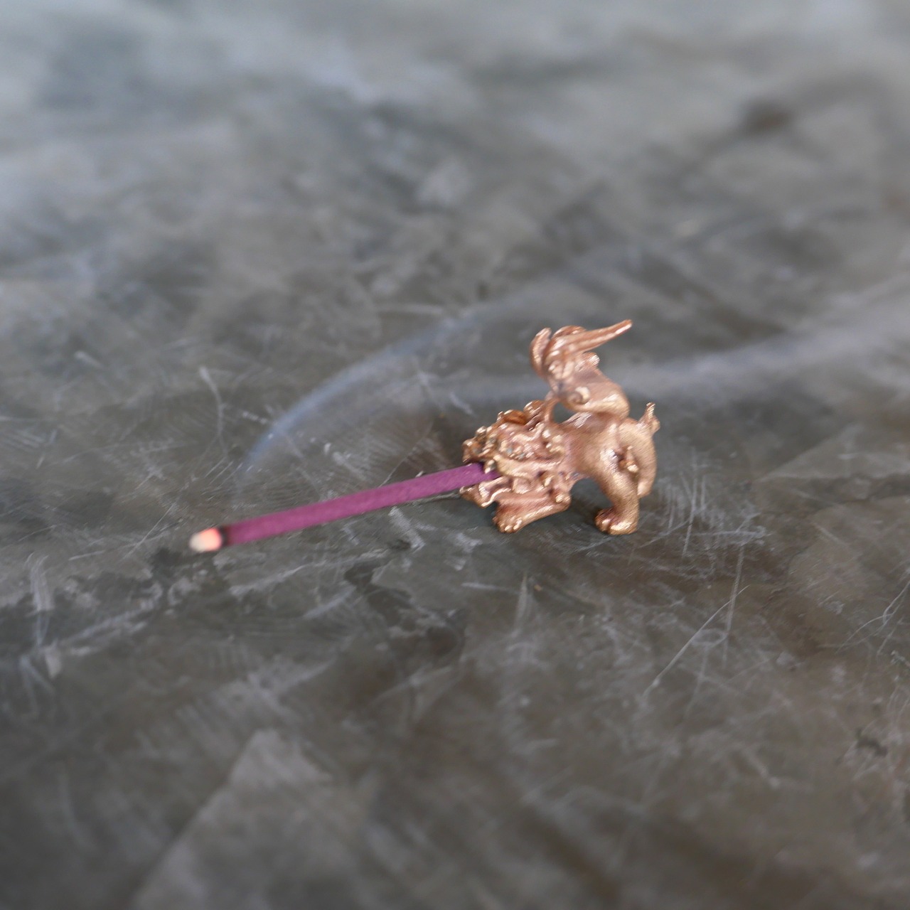 能作 お香立て 獅子