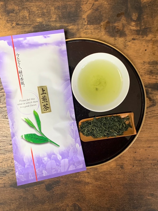 【お茶菓子にも食事にも合うさっぱり味！】上煎茶　100ｇ