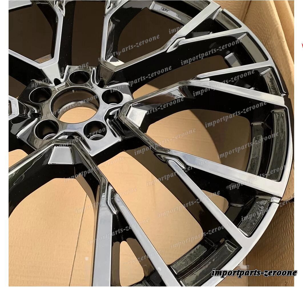 19インチ グロスブラック ホイール 19x9 ET31 19x10 ET25 5x120 72.56