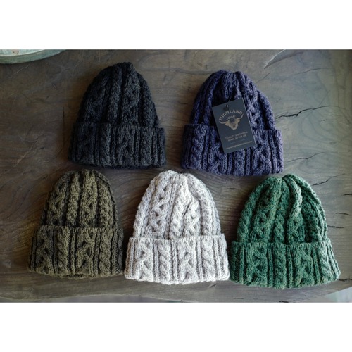 highland2000｜British wool bob cap（made in UK）Unisex