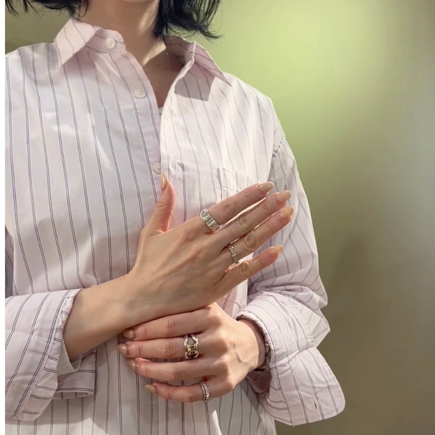 希少【TIFFANY&CO.】【28号】2330 ボリューム 光を放つグルーヴ