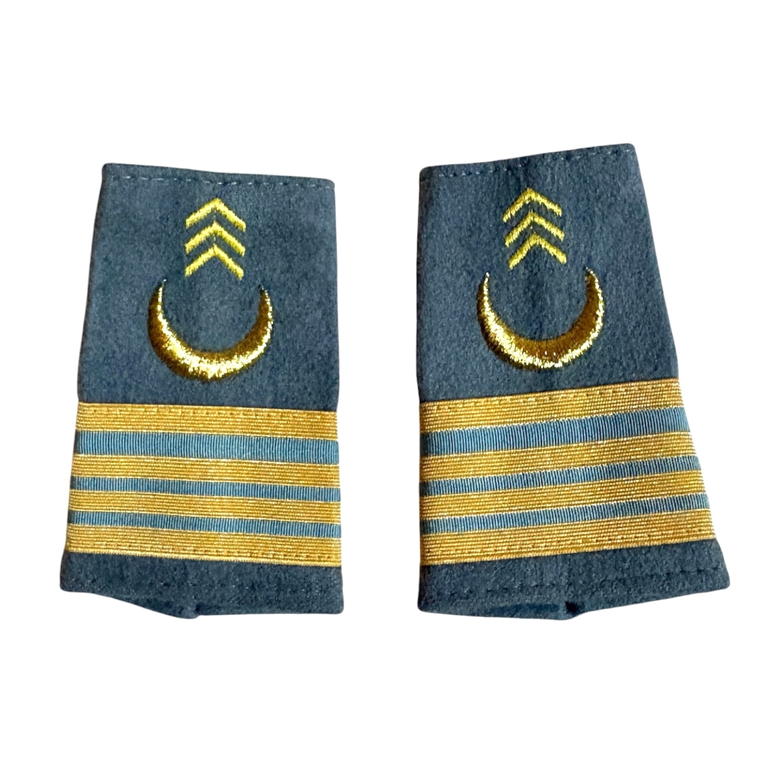 フランス陸軍SM Sergent 軍曹 エポレット階級章(未使用品)GOLD SG