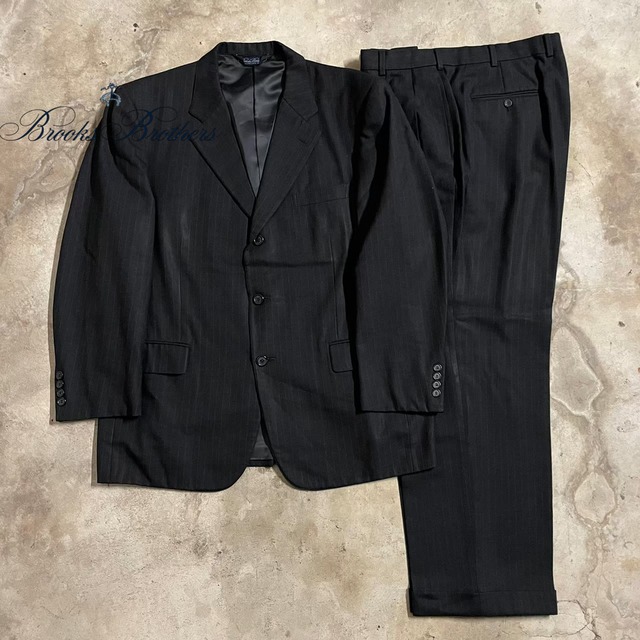 〖Brooks Brothers〗wool setup suit/ブルックスブラザーズ ウール セットアップ スーツ/lsize/#0307/osaka
