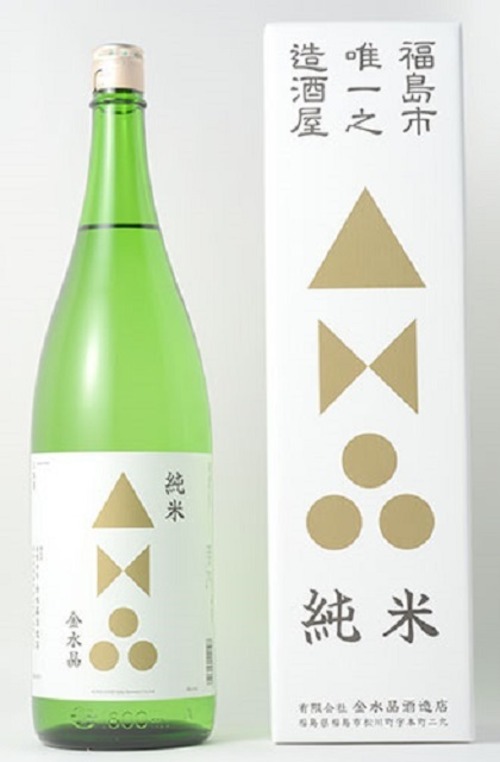 清酒　金水晶 純米酒 1.8L