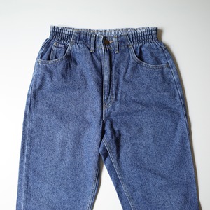 80-90s USA Lee easy denim pants "blue"