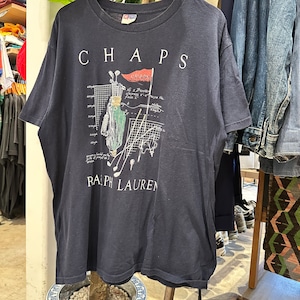 ⓃCHAPS GOLFBAG S/S TEE NAVY