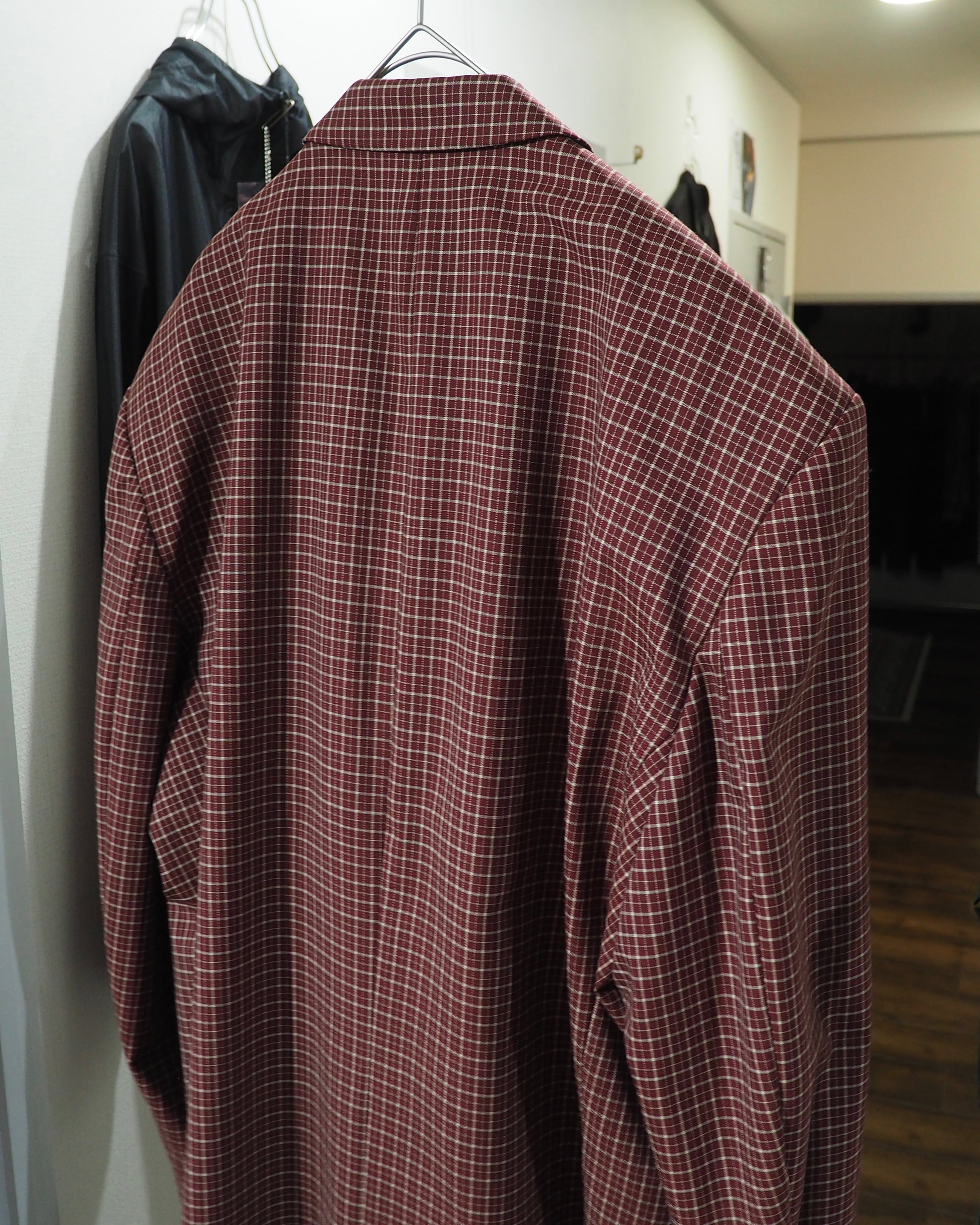 ” BAUMLER ” Plaid Check Pattern Vintage Double Breasted Tailored jacket