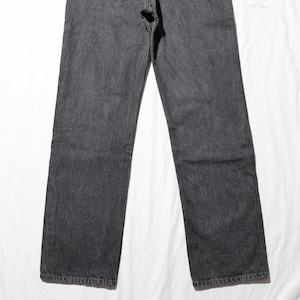 美品 36×32 Levi’s 501 USA 92年 先染めブラックデニムパンツ リーバイス