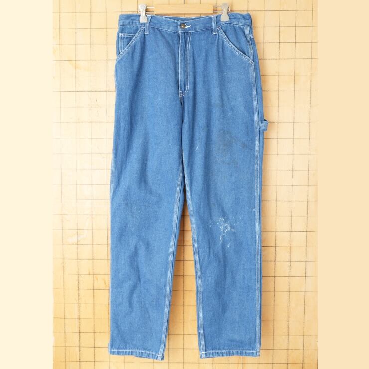 80s Dickies ディッキーズ デニム ペインターパンツ W31 ワークウェア