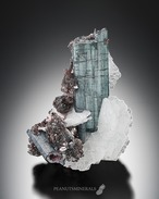 エルバイト/レピドライト/アルバイト【Elbaite with Lepidolite & Albite】ブラジル産