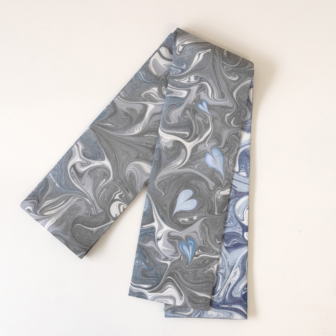 リバーシブル半巾帯 ［静かな心音］❤︎