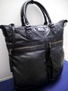 大容量◆BALENCIAGA バレンシアガ Classic Square クラシックスクエア A4対応 男女可 レザー トート バッグ 黒◆ 通勤通学シーンにも対応♪
