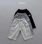 【取寄】teteco カーゴトレーニングパンツ|秋服|韓国子供服| 26/AT