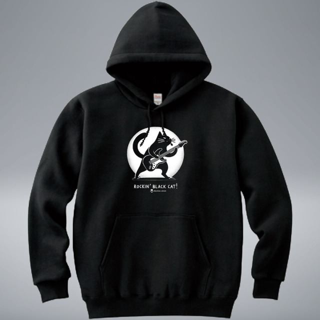 【BC666オリジナルパーカー】「ROCKIN'BLACKCAT」30031
