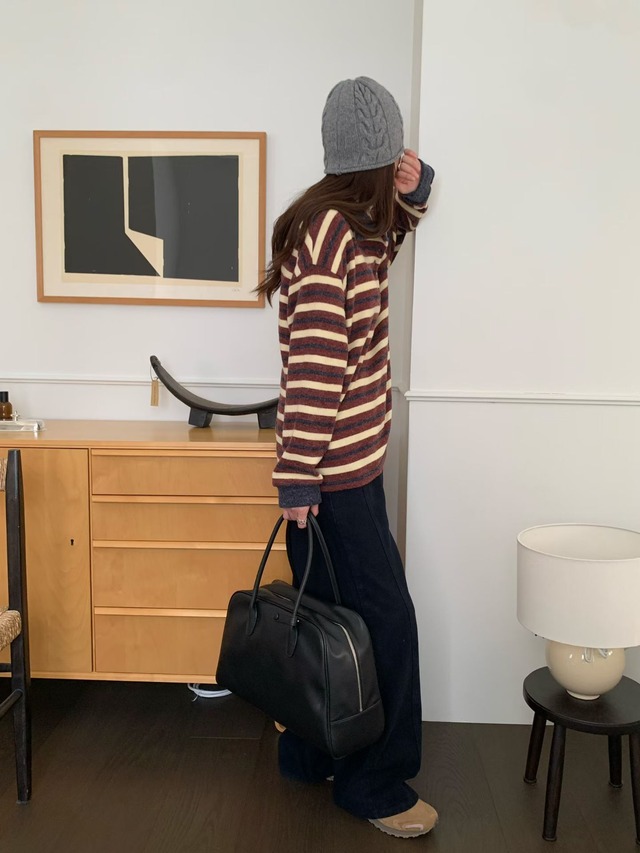 (予約) signature / Kimo collar tee3color