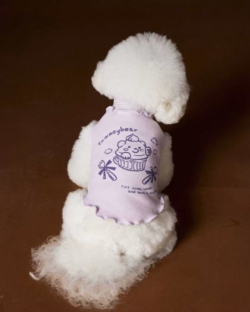 [予約販売]Cute Fluffy warm T-shirt