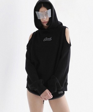 [BADBLOOD] Beyond Soft Cutout Hood - Black