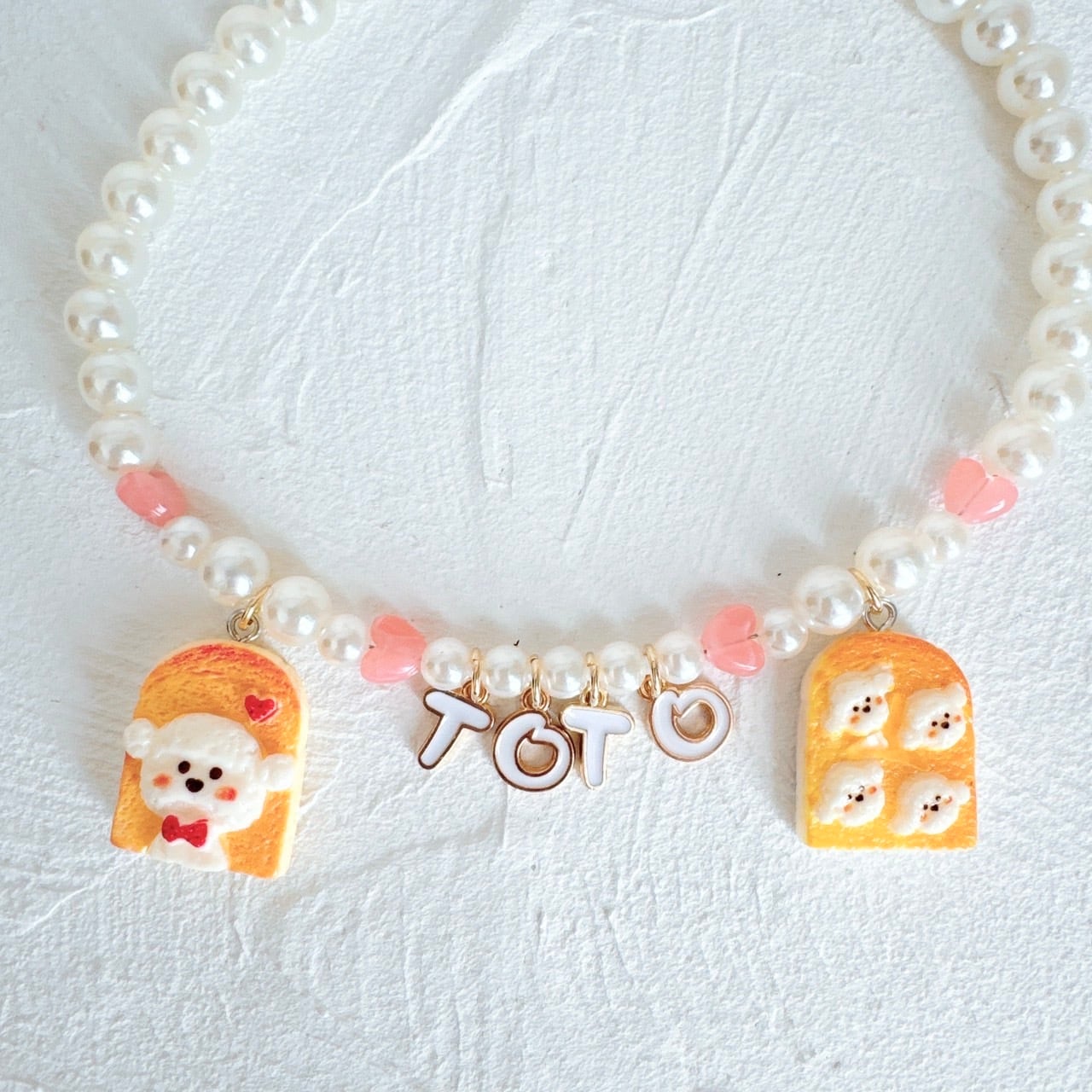 ワンチャンお名前ネックレス