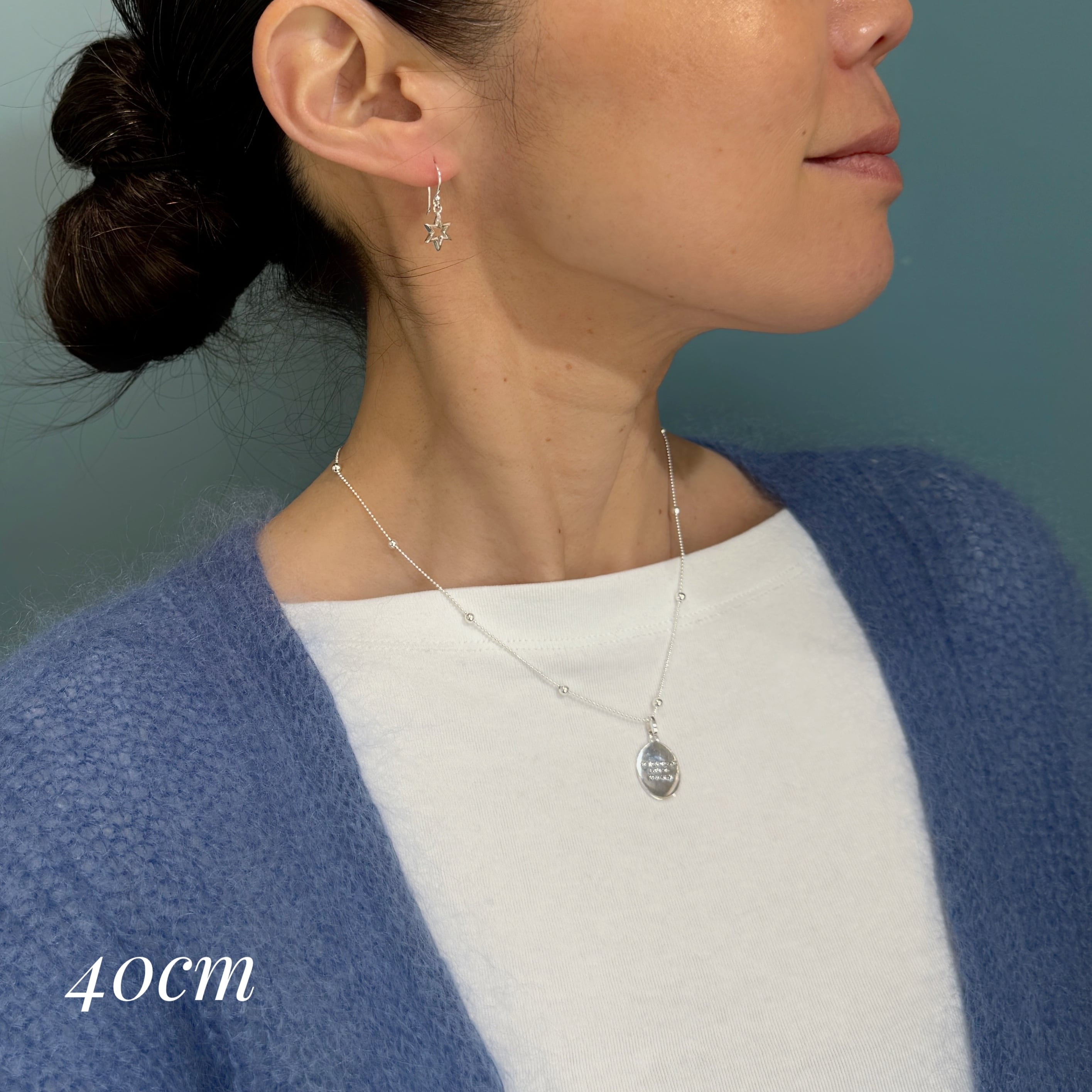 六角 スター フック ピアス 月星 ◇◇ 小さめピアス プチピアス Small
