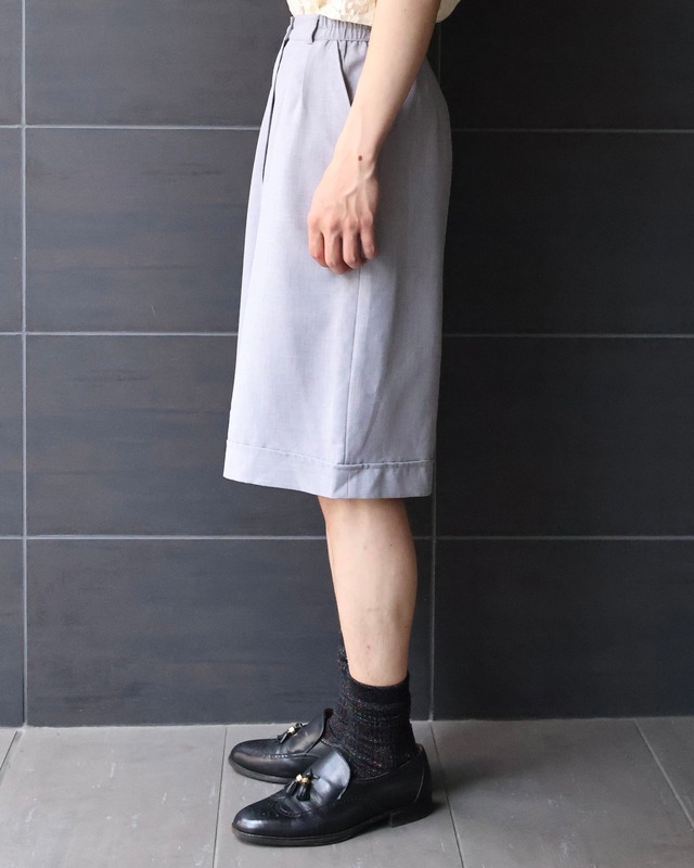 light grey double shorts