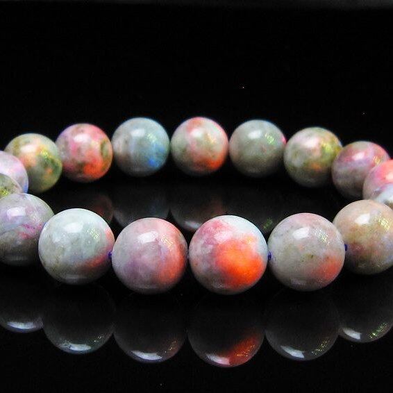 ハックマナイト ブレスレット 12mm一点物 おまかせ便 111-49354