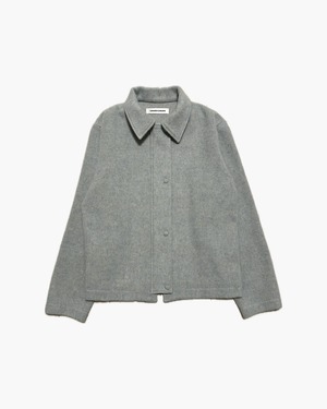 Zip up wool jacket