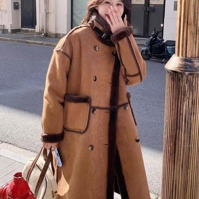 ムートンライダースコート