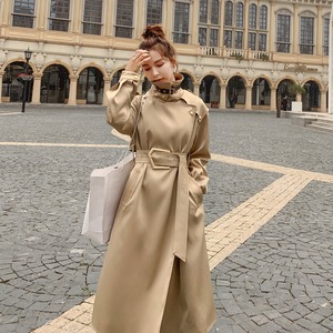 サテントレンチコート ワンピース コート トレンチコート ロング ロング丈 袖あり 長袖 Vネック Aライン ベルト ウエストマーク 前開き かわいい 大人可愛い きれいめ シンプル カジュアル 大人 おしゃれ お洒落 大人可愛い 大人女子 こなれ感 無地 秋 冬 10代 20代 30代 レディース OL 通勤 学生 通学 デート お出かけ 女子会 休日 着回し 普段使い 重ね着 韓国 韓国系 オルチャン サイズ S M L XL  3643