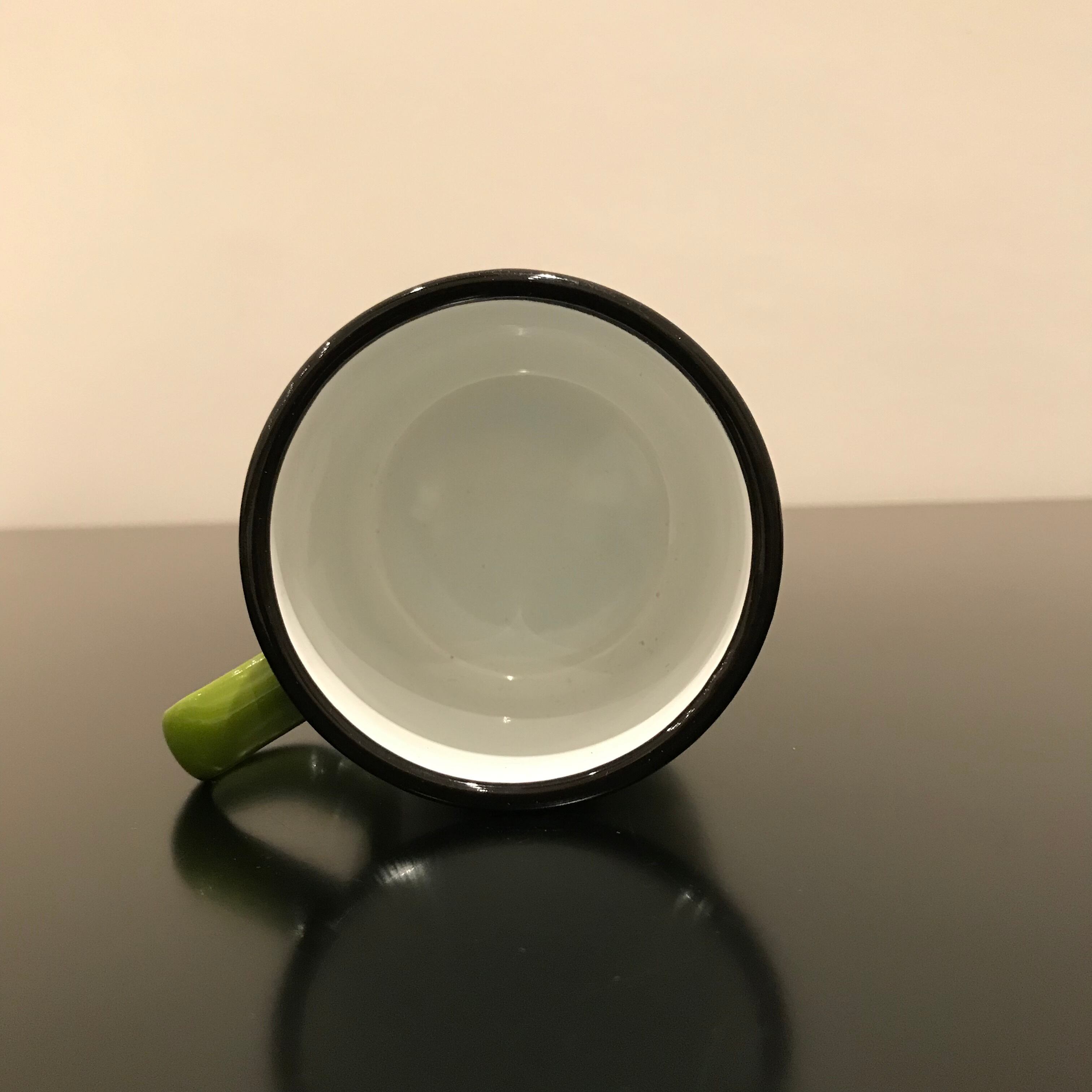 1970年代 未使用保管品 ラングラー琺瑯ノベルティーマグカップ