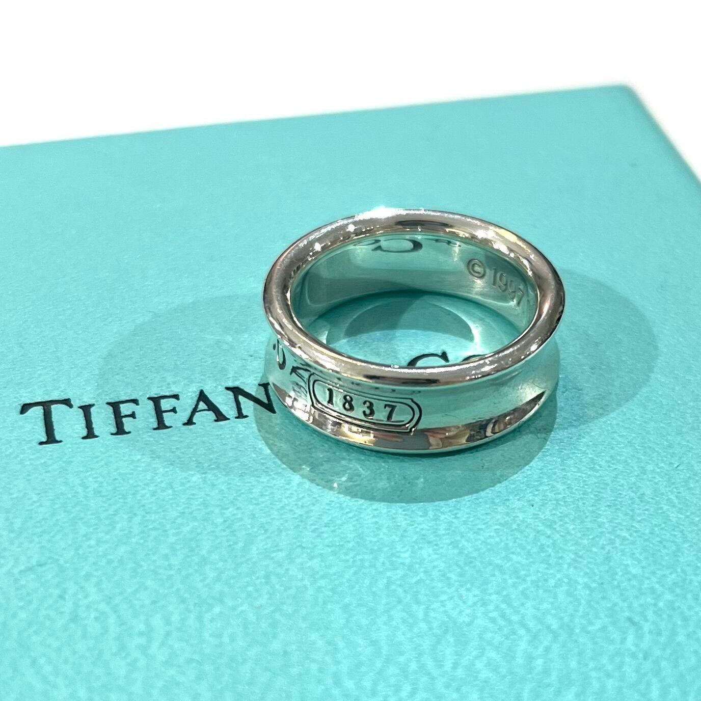 TIFFANY&CO】 【12号】2342 T&CO ティファニー ナローシルバー925