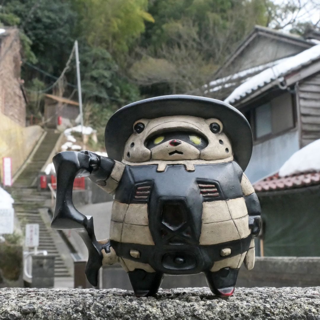 メカたぬき形マグカップ | セラミミックonlinestore