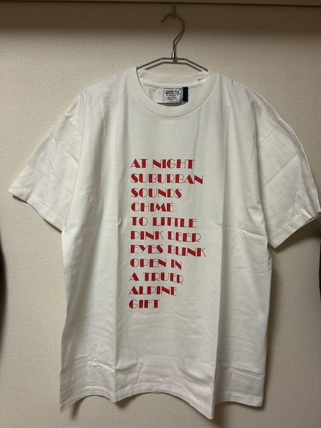 【semoh セモー】Euan Macdonald Play the piano drunk... Tee ONIETA WHITE