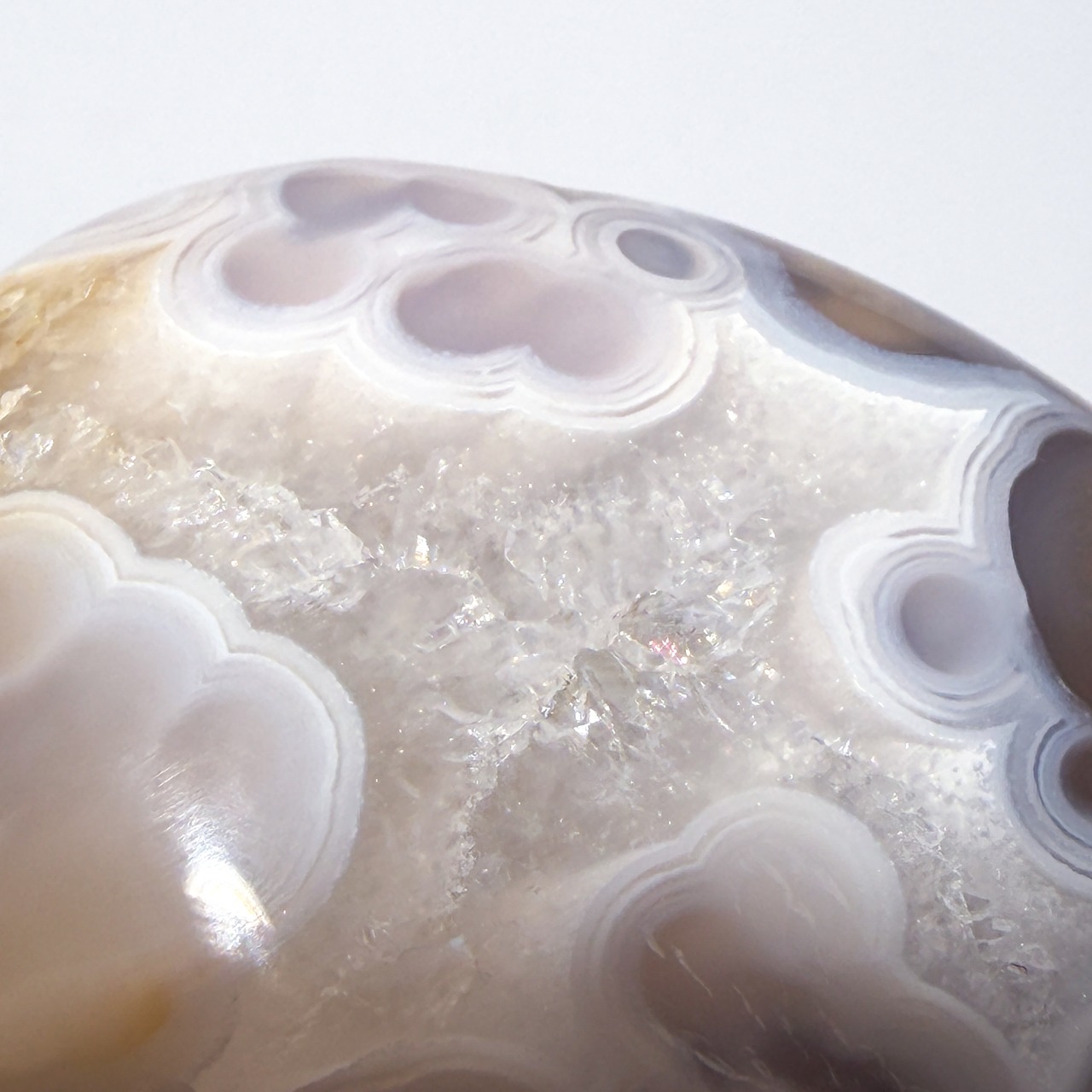 シーニックモスアゲート01 パーム ＊ Moss Agate ＊ 天然石