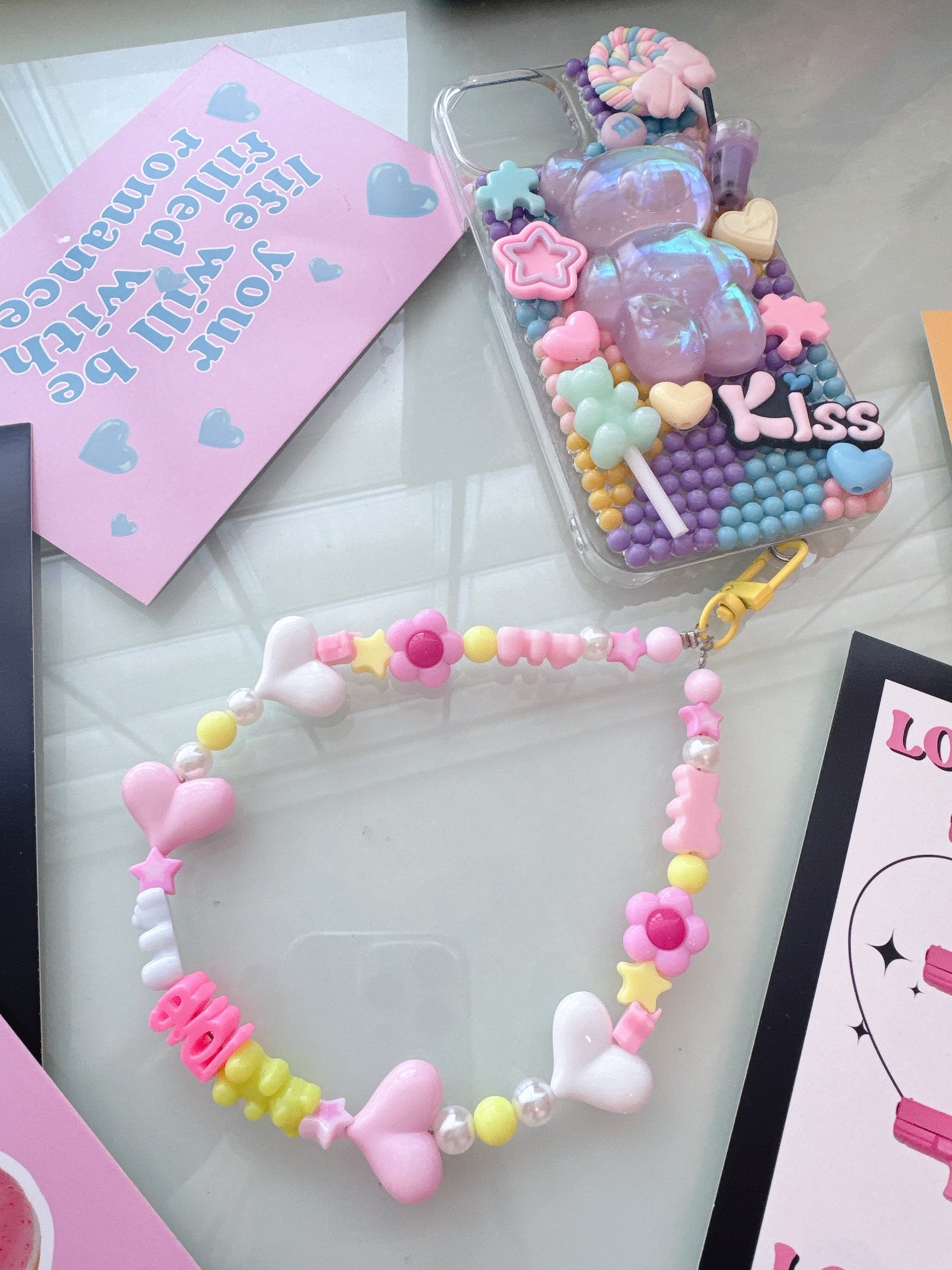 スマホストラップ♡K‐49