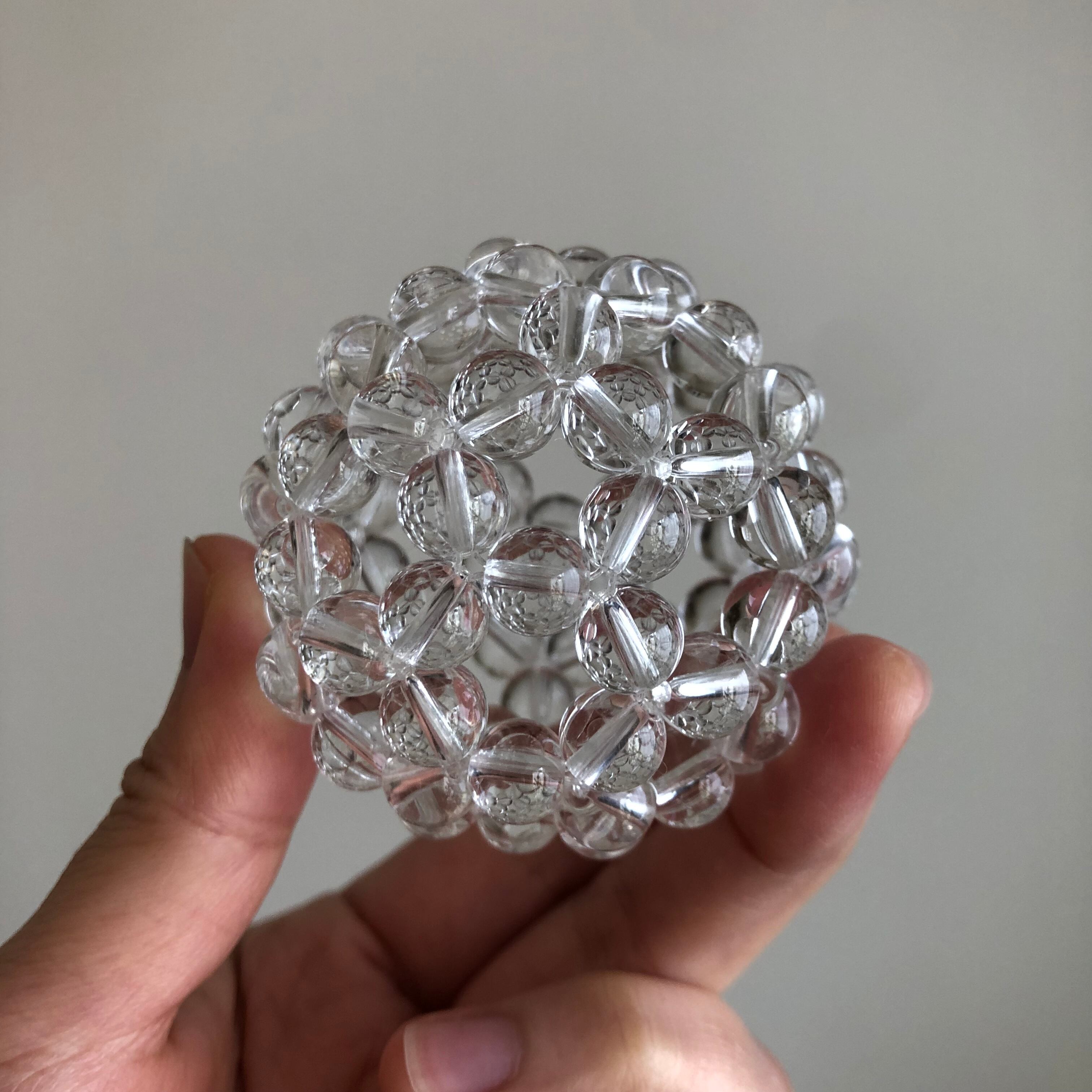 水晶】6cm 神聖幾何学フラーレン | Osolatokia