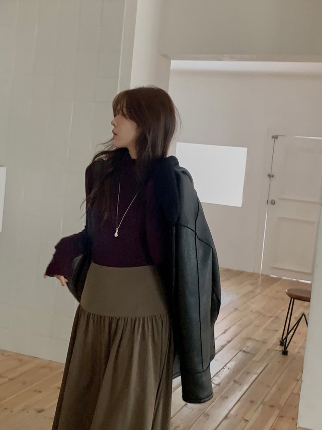 (予約) miel / Kenneth skirt 1color