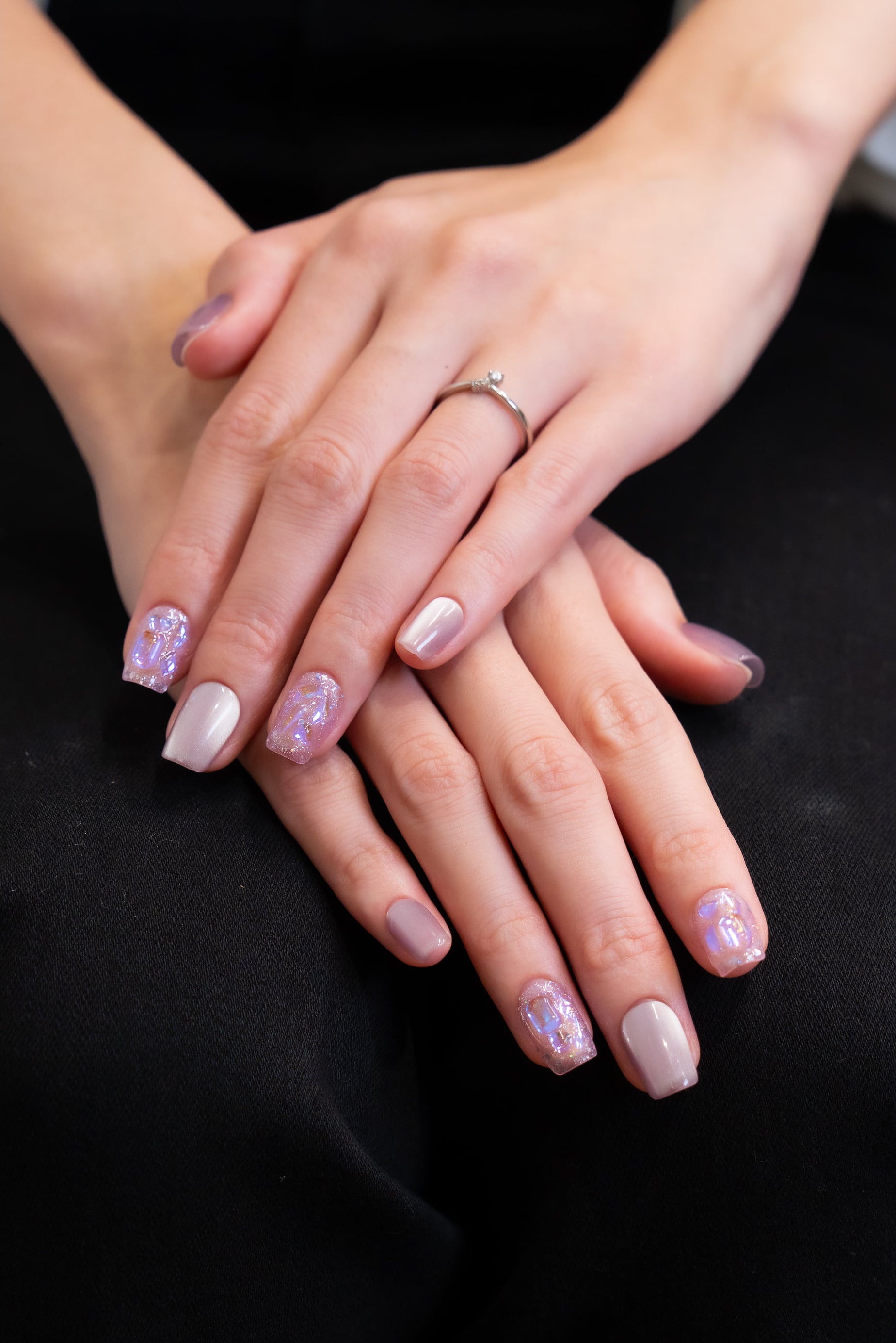 未使用 evernail Nuance No.057 XS パープル オーロラ系 パープルオーロラ｜ホログリッターうるツヤネイル【PM006】 | 【PLUM