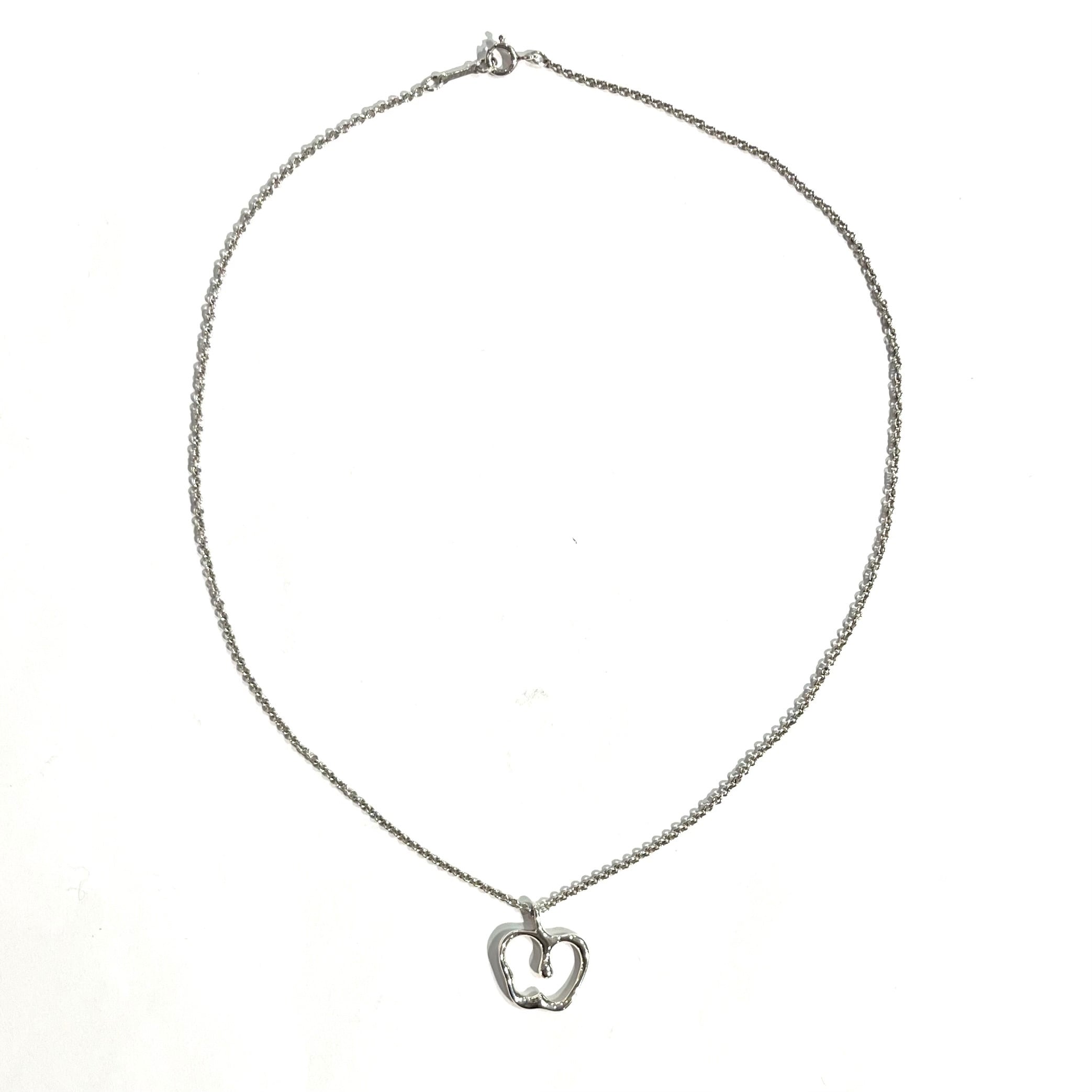 TIFFANY&CO.】T1978ティファニーアートジュエリーアップル ネックレス