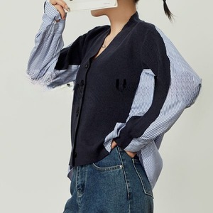 Knit Docking Shirt 501737