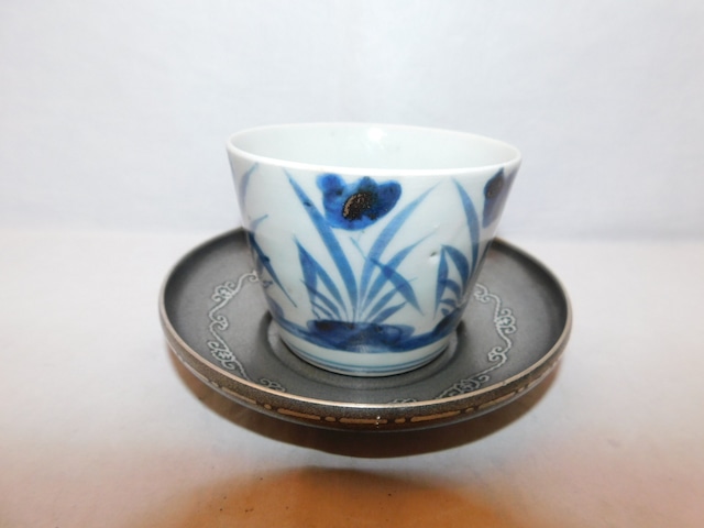 木製丸コースター(5客) wooden Japanese tea six saucers(No30)