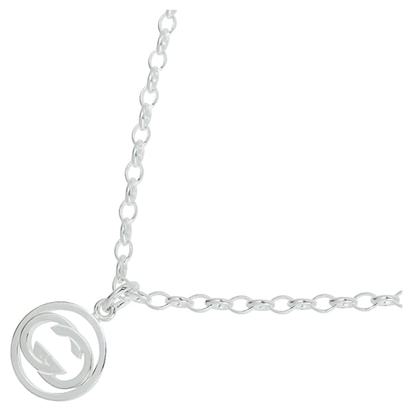 New GUCCI グッチ アクセサリー ドッピア G ネックレス シルバー SV925 ペンダント 小物 新品