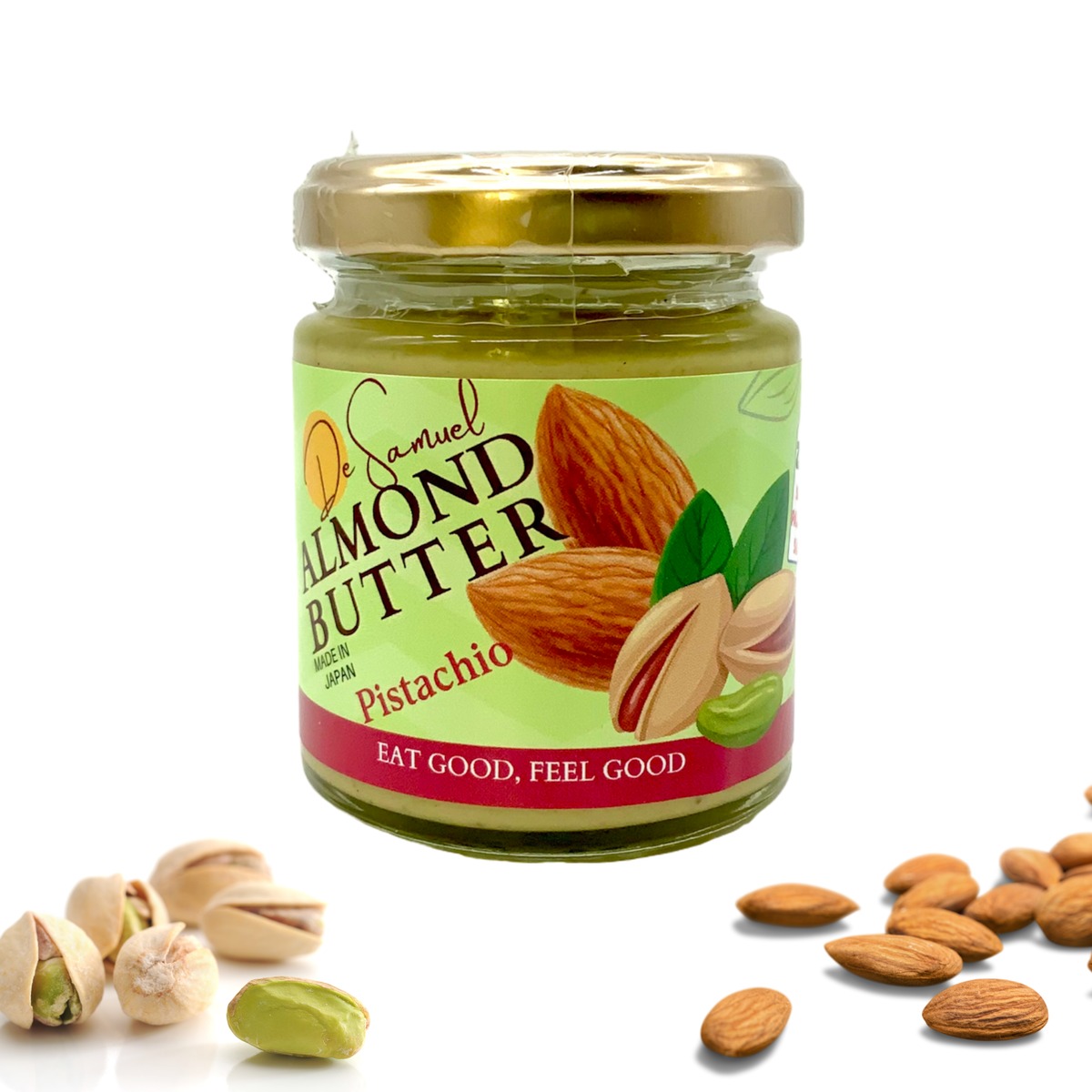 100g DeSAMUEL ピスタチオアーモンドバター | ALMOND専門店 De SAMUEL