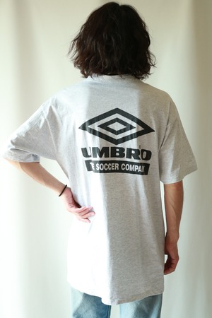 Vintage umbro double printed t shirt