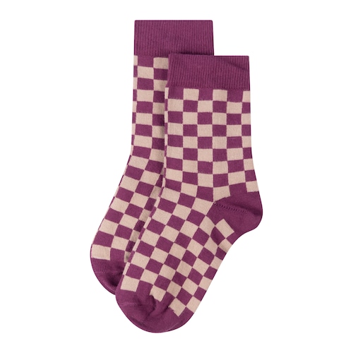 《MINGO. 2024SS》Socks / Block Crushed violet