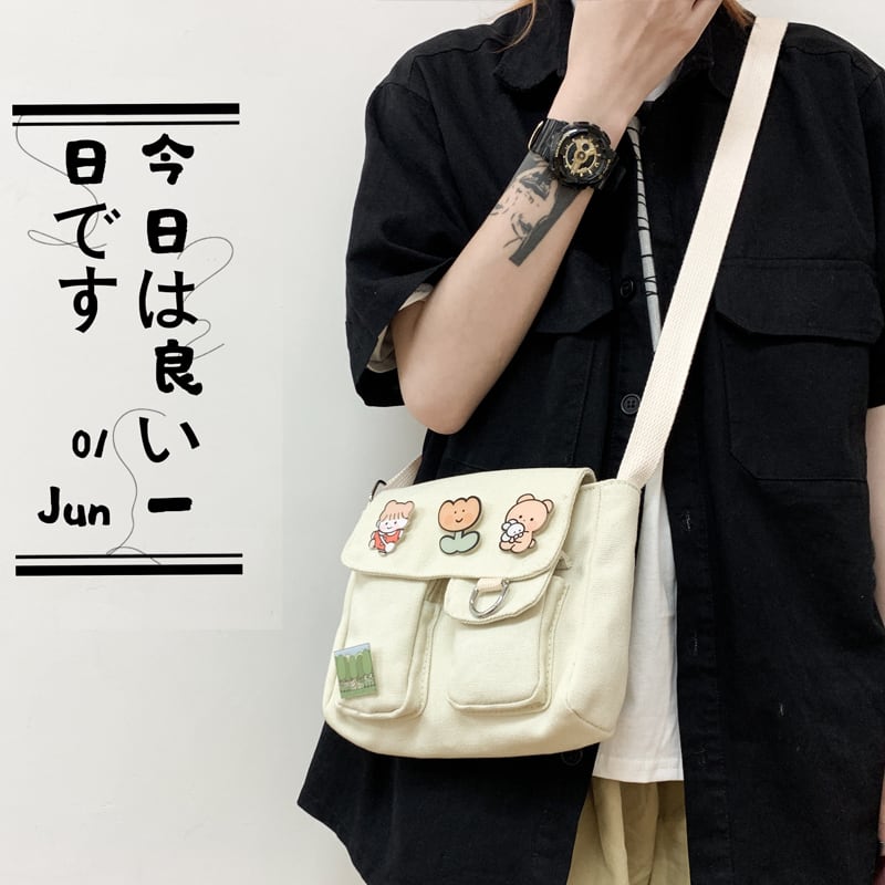 ≡新品 ショルダーバッグ ガーリー 原宿系 メッセンジャーバッグ