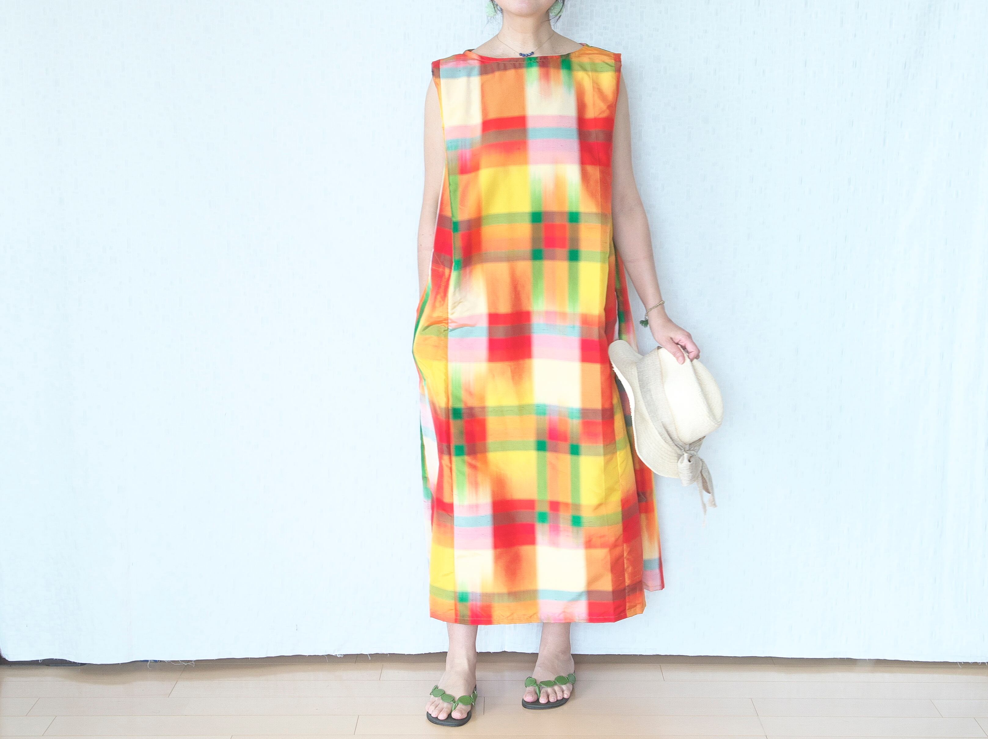 0803 ショルダータックワンピース | MUhandwork