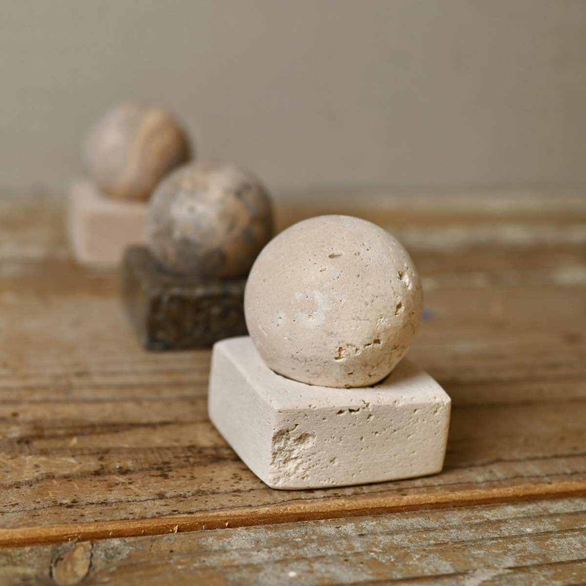 STONE INCENSE HOLDER travertine ivory|お香立て 白 ホワイト おしゃれ 天然石 インテリア 雑貨