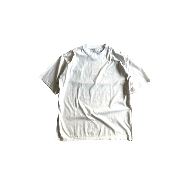 FLISTFIA / loose fit BOD tee / white x ivory