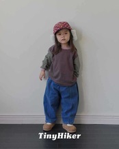 〖取寄〗韓国子供服 / 26winter / TinyHiker / マゴストライプT / キッズ *XS~XL*