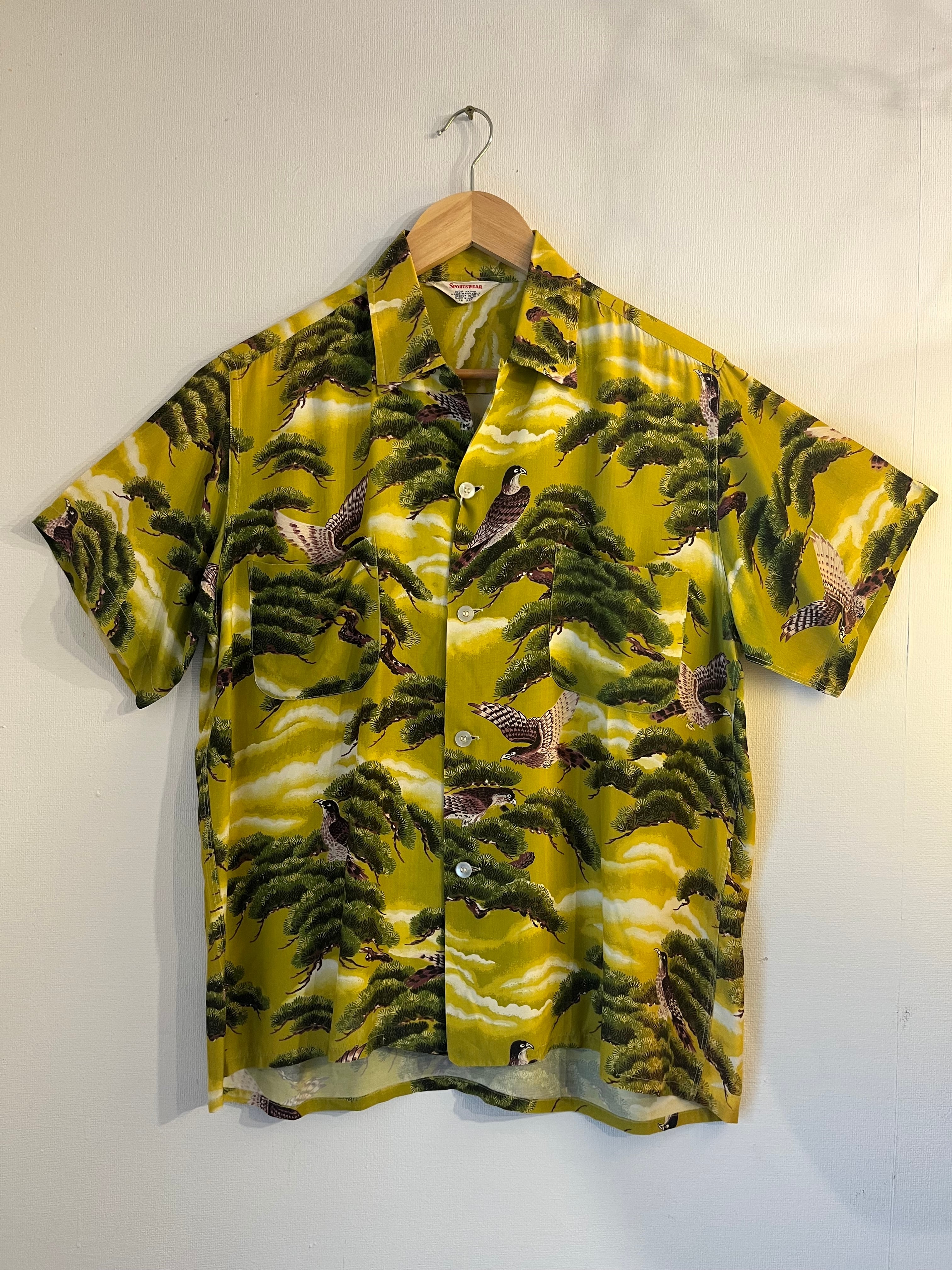 50s〜60s King Louie Rayon Bowling Shirt 50〜60年代 キングルイ